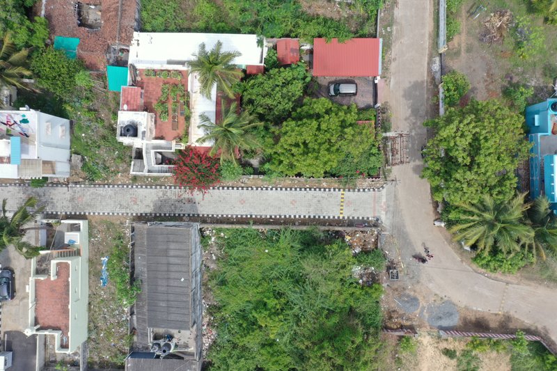 Kovalam Paver Block Road