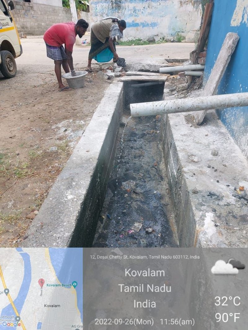 திறந்த கால்வாய் சுத்தம்