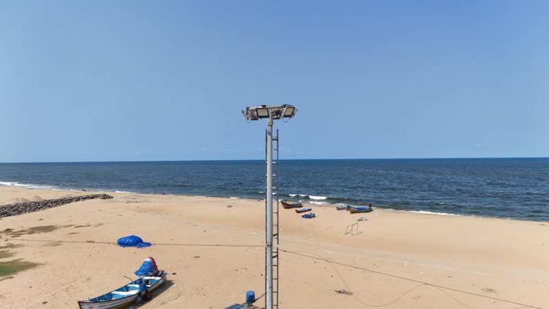 கடற்கரை பகுதி வெளிச்சம்